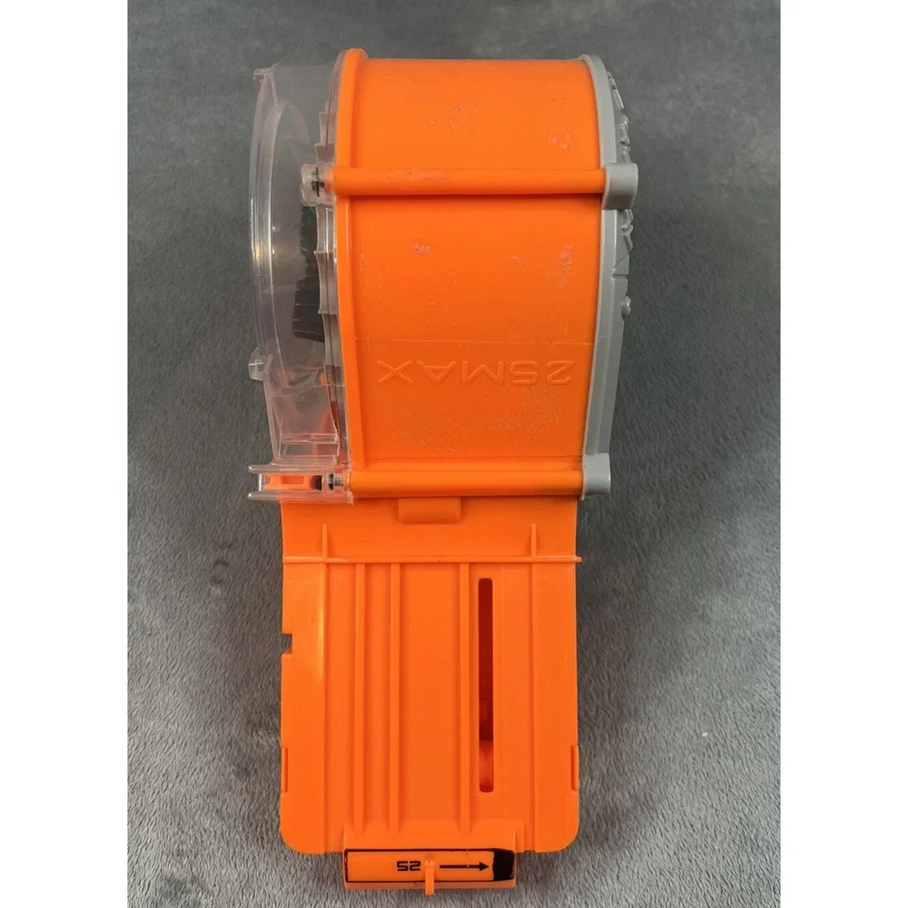 Nerf N-Strike Elite 25 Max Round Ammo Drum Magazine Replacement Dart Clip Orange
